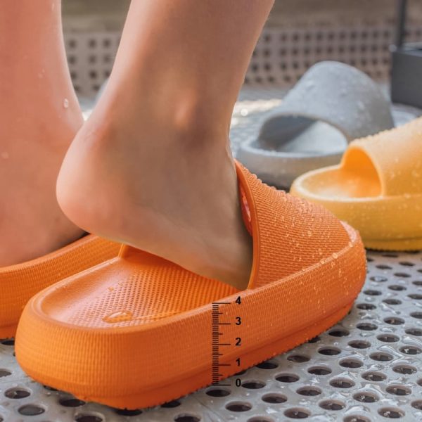 Thick Platform Bathroom Home Slippers Women Fashion Soft Sole EVA Indoor Slides Woman Sandals 2022 Summer 1