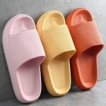 Thick Platform Bathroom Home Slippers Women Fashion Soft