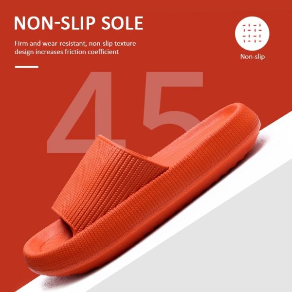 Thick Platform Bathroom Home Slippers Women Fashion Soft Sole EVA Indoor Slides Woman Sandals 2022 Summer 2