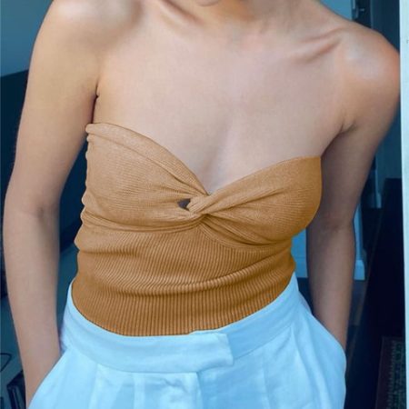 Tossy Knit Tube Tops Women White Strapless Corset Tops Summer Basic Backless Off Shoulder Crop Top 2.jpg 640x640 2