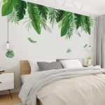 Tropical Plants Banana Leaf Wall Stickers for Living