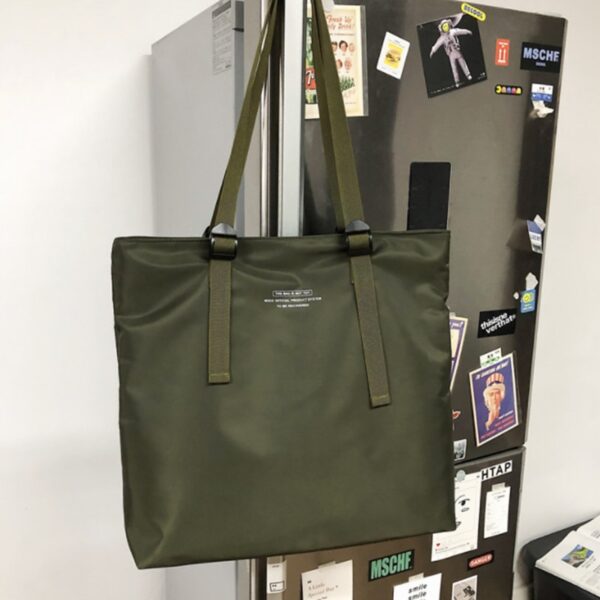 Unisex Shoulder Bag Large Capacity Waterproof Man Handbag Multi function Crossbody Bags Man Nylon Casual Tote