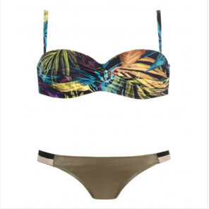 Vintage Retro Bikini Patchwork Swimsuit Thong Brazilian Sexy Swimwear Female 2021 New Summer Micro V bar 4.jpg 640x640 4