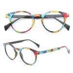 Vintage Women Round Glasses Frames Men Optical Eyeglass