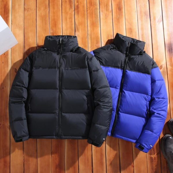 Winter America Brand Parkas Mixed Colors Couple Cotton Coats Casual Stand Collar Warm Down Puffer Jackets 1