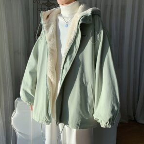 Winter Thick Lamb Fur Jacket Men Warm Fashion Hooded Coat Men Korean Loose Oversized Short Coat 1.jpg 640x640 1