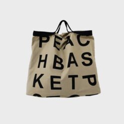 Women Bag Korean PEACH BASKETMARKRT Canvas Bucket Letter Fashion Soft Handbag High Capacity Luxury Bags Euro 1.jpg 640x640 1