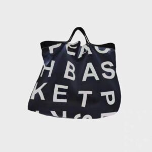 Women Bag Korean PEACH BASKETMARKRT Canvas Bucket Letter Fashion Soft Handbag High Capacity Luxury Bags Euro 2.jpg 640x640 2