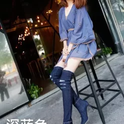 Model Jeans Boots