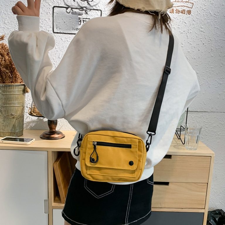Women Canvas Bag Japan Style Girl Small Bag Shoulder Bags Female Messenger Crossbody Student Bag Purse 2