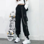 Women Cargo Pants 2021 Harem Pants Fashion Punk