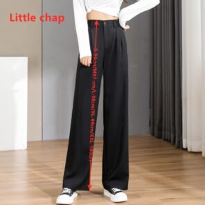 Women Chic Office Wear Straight Pants Vintage High Ladies Trousers Baggy Korean 2022 Spring Summer Autumn.png 640x640 1