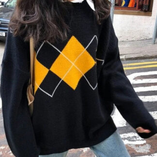 Women Knitted Sweater Fashion Oversized Pullovers Ladies Winter Loose Sweater Korean College Style Women Jumper Sueter.jpg 640x640