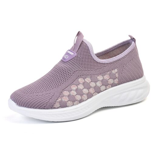 Women Shoes New 2024 Comfort Lightweight Casual Shoes for Women Mesh Breathable Sneakers Women Fashion Flats 5