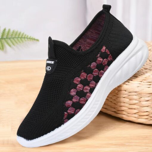 Women Shoes New 2024 Comfort Lightweight Casual Shoes for Women Mesh Breathable Sneakers Women Fashion Flats