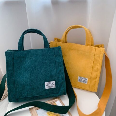 Women Shoulder Bag 2021 Small Tote Bag Girl Fashion Handbags Solid Color Shopper Bag Vintage Simple