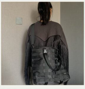 Women Tote Bag Nylon Fashion Unisex Solid Soft Shoulder Bags High Capacity Weave Handbag Simple Japan 2