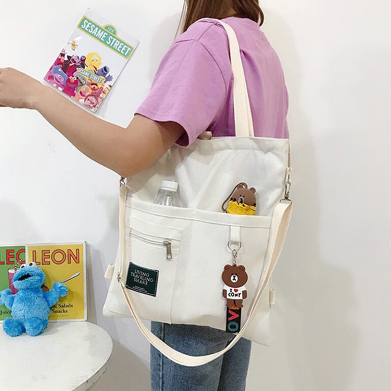 Women s Bag Crossbody Handbag Female Shopper Fashion Simple Quality Bolsas Korean Designer Shoulder Canvas Bags 1
