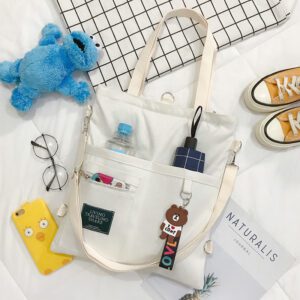 Women s Bag Crossbody Handbag Female Shopper Fashion Simple Quality Bolsas Korean Designer Shoulder Canvas Bags