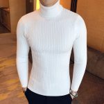 brand Men Turtleneck Sweaters and Pullovers 2021 New