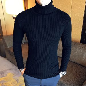 brand Men Turtleneck Sweaters and Pullovers 2021 New Fashion Knitted Sweater Winter Men Pullover Homme Wool.jpg 640x640