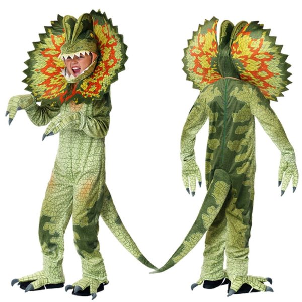 christmas Costumes Boys Girls Triceratops Cosplay Set Children Jumpsuit Halloween Carnival Props Purim Party Dinosaur for