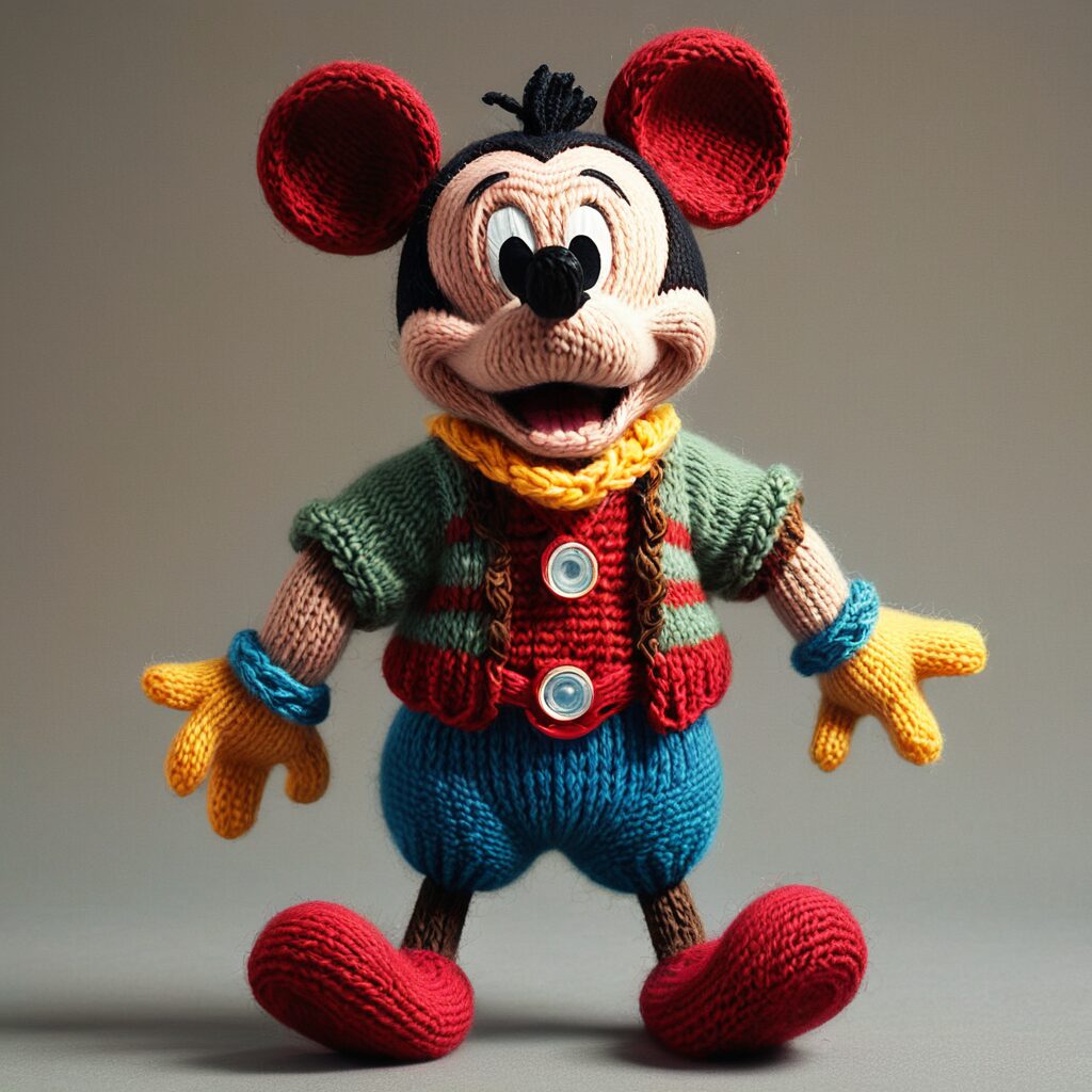 Disney Crochet Miky Mouse