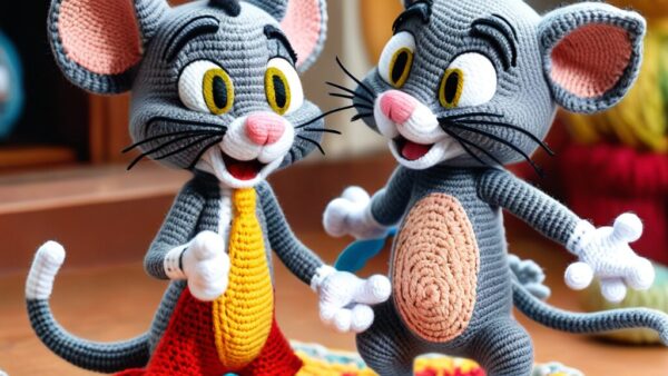Tale of Two Cats Crochet