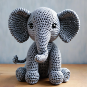 crochet elephant adventure