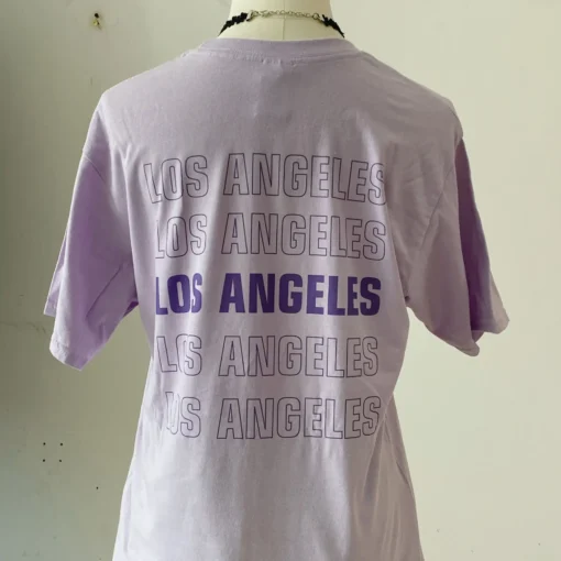 kf H826d2574105c4466abaf99022092e99bg Los Angeles Graphic Tee Summer Fashion Kawaii Cute Pink Women Clothing Cotton Casual Funny Aesthetics Female