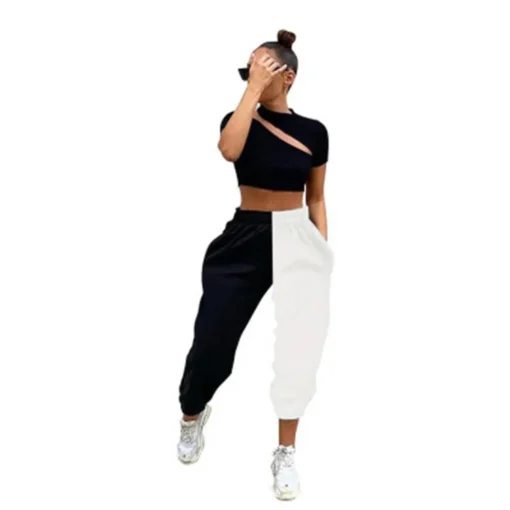 White Pants Women Trousers Sweat