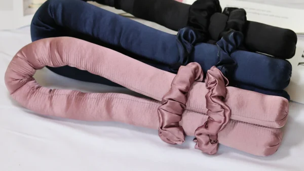 kf Hfa028f0d8d5c40dd82edc83a7969b86fT Pure Silk Heatless Curls Hair Curlers Hair Rollers with Hair Clip and Curling Ribbon No Damage