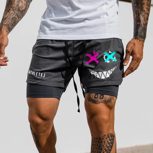 Performance Shorts For Men Spring Summer Casual Loose Sports - Image 3