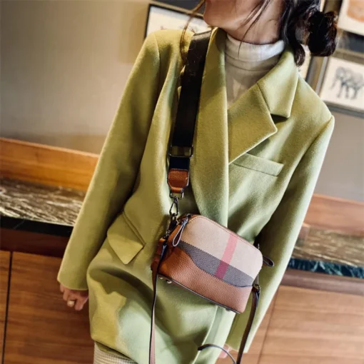 kf S0d0c80efef014fb9a431b76f894d7160d Genuine Leather Casual Crossbody Bag For Women 2023 New Luxury Shoulder Bag Messenger Fashion Brand Designer