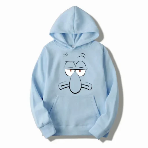 kf S213bf708c10e42ad9102cae3fc7d10ebw SpongeBob Cartoon Anime Women Hoodie 2024 New Fashion Yellow Men Pullover Tops Spring Autumn Couple Sweatshirt