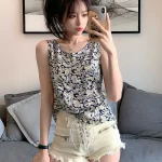  S2519aaefd 2024 Fashion Women s Chiffon Tank