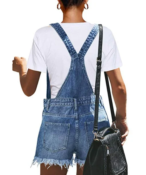 kf S284ffb17ad374721b20a6ec96baba850Q Sexy Ripped Hole Denim Overalls Women 2023 Summer Jumpsuit Female One Piece Jeans Playsuit Straps Shorts