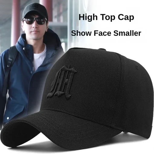 kf S296e191edbab41208dd010a48d6c9f8fD Big Head Plus Size Men s Hat Baseball Cap for Male 2024 Summer Sports Hat Hip