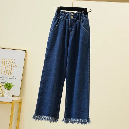 Women's High-Waist Straight Jeans S-5XL – Spring 2024 - Image 4