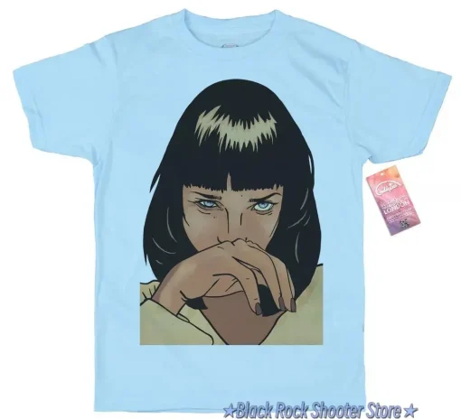 kf S3b360303bb5547db88d8b5b9501d642cV Harajuku Hot sell Mia Wallace Graphic t shirts Y2k Tops Streetwear Oversized t shirt Gothic Cartoon