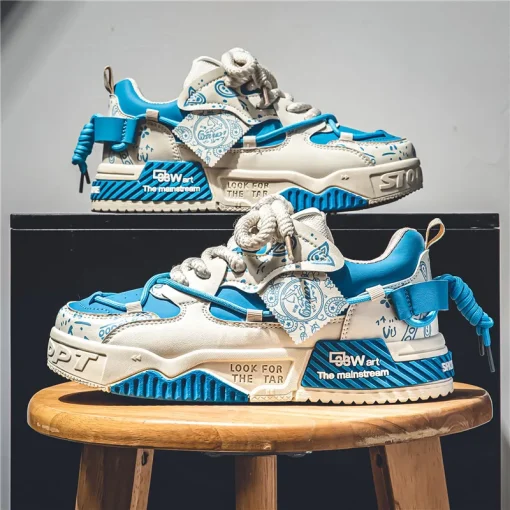 kf S5e3e7c17623842b28414ab64114d811fG Zapatillas De Hombre Fashion Spring Casual Shoes Mesh Sport Sneakers Breathable Outdoor Branded Men Sports Shoes