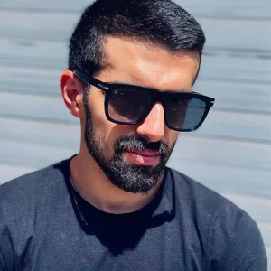 Vintage Square UV400 Sunglasses – Unisex Fashion & Driving Eyewear