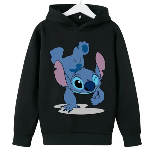 Kawaii Lilo & Stitch Kids Hoodie – Warm, Cozy, and Stylish Sweatshirt - Image 2