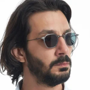 2025 Small Square Sunglasses – UV400 Eyewear for Men & Women, Stylish Metal Frame Driving & Riding Shades