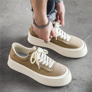 Canvas Shoes for Men Fashion Shoes 2024 New Casual