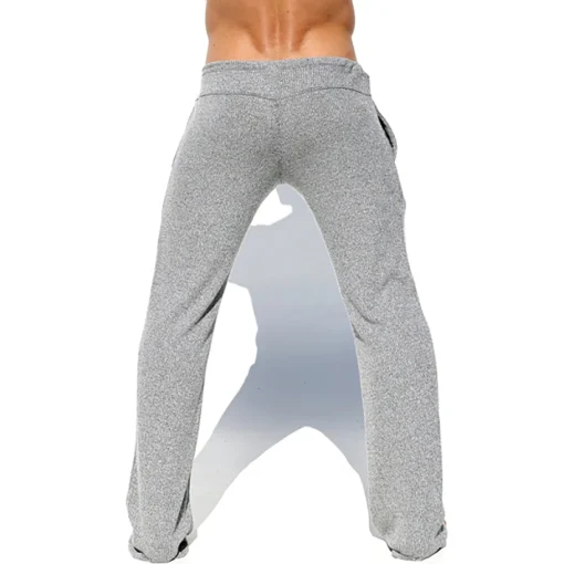 Men's Trousers Summer Casual Fitness Joggers Sweatpants Solid Color - Image 3