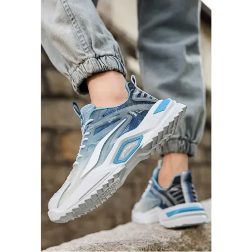 kf S8110b07c5e2e4b85a85fa816a2ecf9eaZ Spring Trendy Men s Sneakers 2024 New Designer Men s Shoes Comfortable Breathable Platform Shoes Running