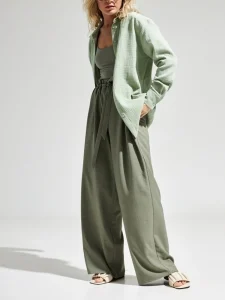 Bornladies 2024 Women’s Spring/Summer 100% Cotton Shirt