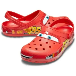 Disney Lightning McQueen Crocs – Cute Cartoon Anti-Slip Pool Slippers