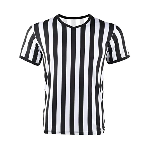 Men's Basketball Referee Uniform – Quick-Dry Football & Soccer T-Shirt - Image 6